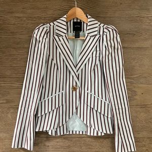 Smythe Puff Sleeve Blazer - Size 8